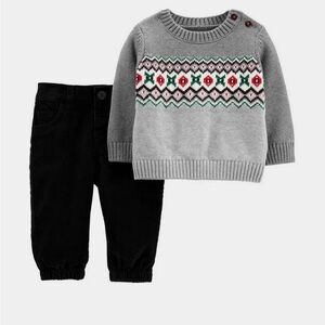 Carter’s 2-Piece Sweater & Corduroy Pant Set | 3M
